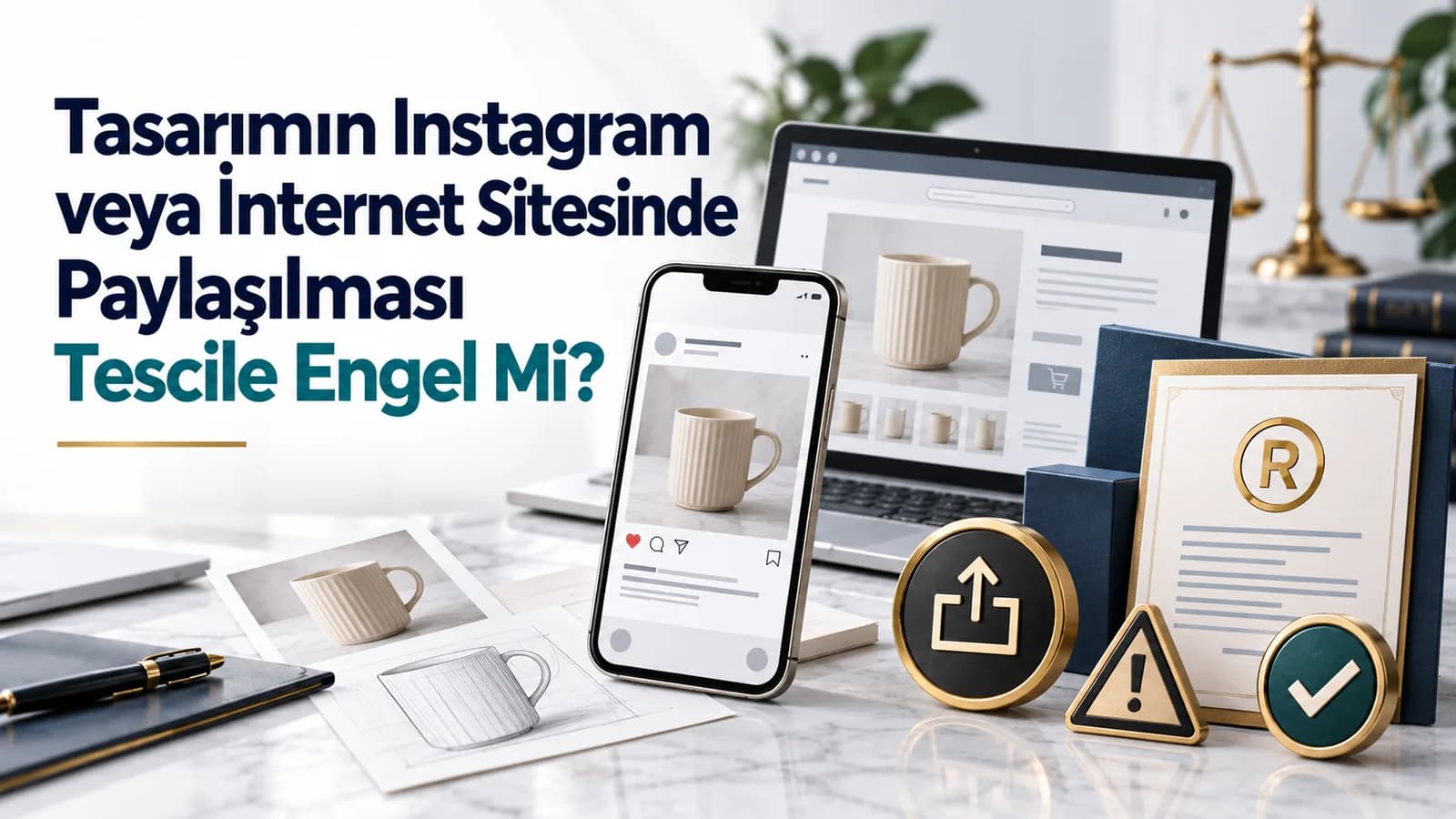 Tasarımın Instagram Veya İnternet Sitesinde Paylaşılması Tescile Engel Mi?
